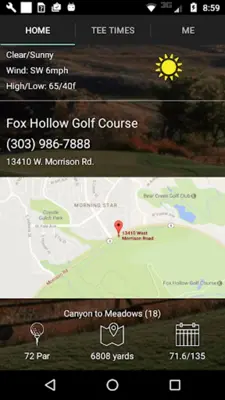 Fox Hollow android App screenshot 1